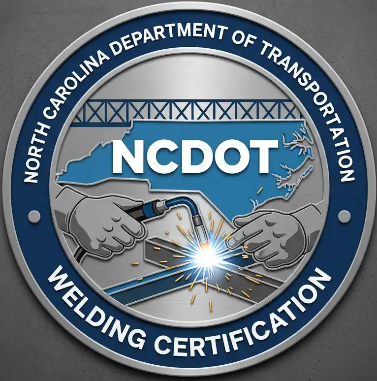NCDOT welding certification, Franklin Machine Co., Franklin NC certified for state highway and municipal welding projects