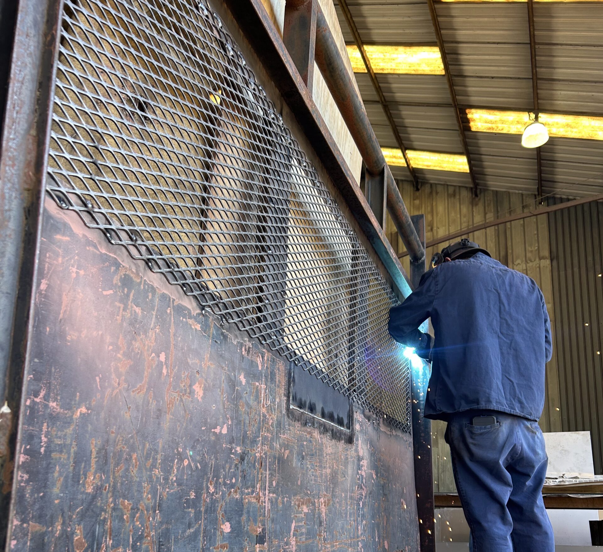 Custom utility body truck bed installation completed by Franklin Machine Co. serving Western North Carolina